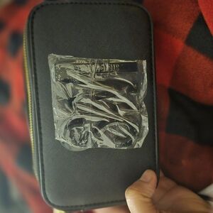 Steve Madden Black Strap with Gold Accents